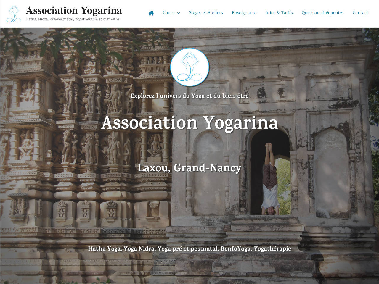 Association Yogarina – Hatha Yoga, Yoga Nidra